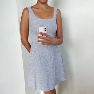 UNIQLO | Seersucker mini dress in medium